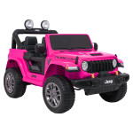 Elektrické autíčko Jeep Wrangler Rubicon Lift 4x4, 24V - ružové